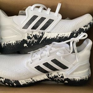 Women’s UltraBoost 20 Adidas shoes.